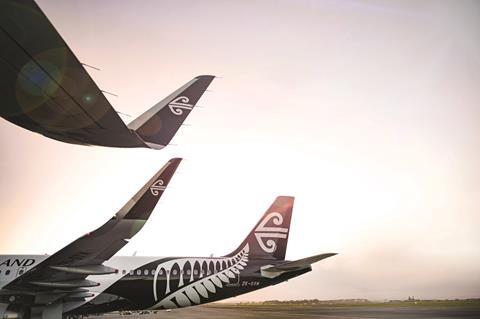 Sponsored only Source Air New Zealand Cargo ANZ pas airplane tails on ramp 1