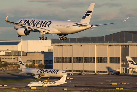 Finnair A350 XWB Landing cropped 1024