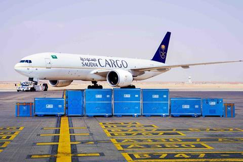 Saudia Cargo and Tower Cold Chain partnership. Photo Tower Cold Chain