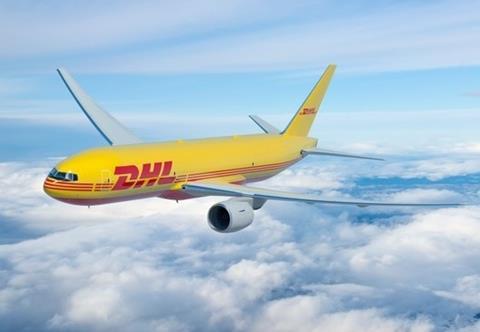 B777-200LR. Photo: DHL 20/04/2023