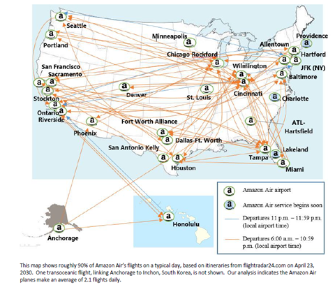 Amazon Air Flights