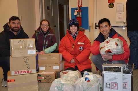 DAMCO Antartica flight