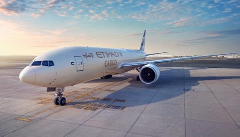 Photo: Etihad Cargo. Supplied via IHC PR agency. 27/02/2024