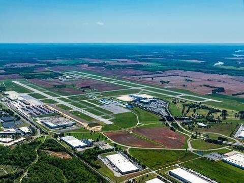 Huntsville Airport, US. Source via Kerry Logistics