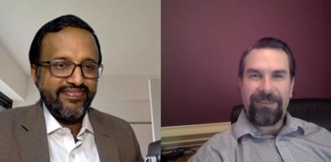 Virtual meetings - Ashok Rajan (IBS Software) and Lionel van der Walt (PayCargo)
