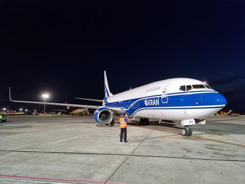 ATRAN Airlines B737F. Source Volga Dnepr