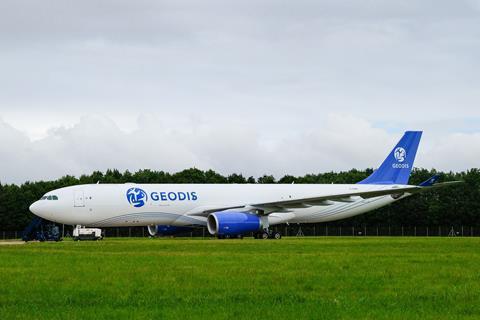Geodis A330 freighter source geodis