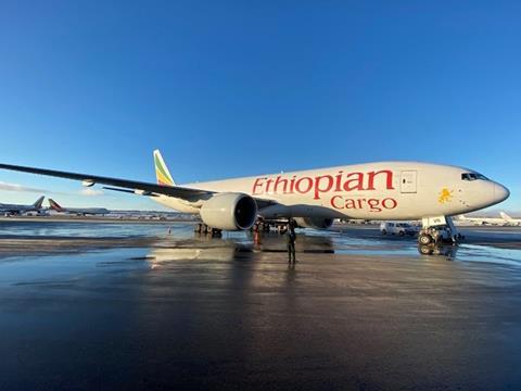 Ethiopian Airlines cargo