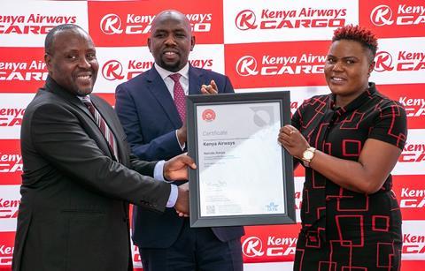 Kenya Airways Cargo CEIV