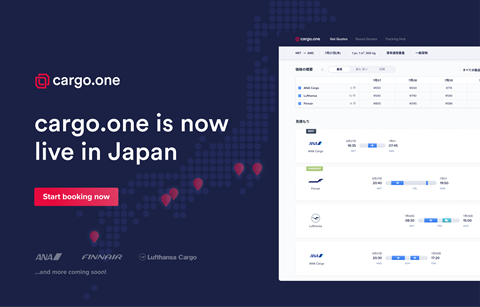 cargo.one launches in Japan