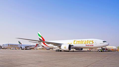 Emirates fleet. Photo Emirates SkyCargo