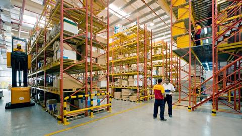 DHL supply chain warehouse management