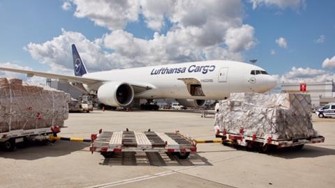 Boeing 777 Lufthansa Cargo D-ALFF in FRA