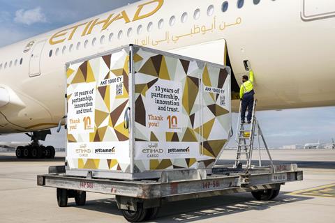 Etihad Cargo, Jettainer container