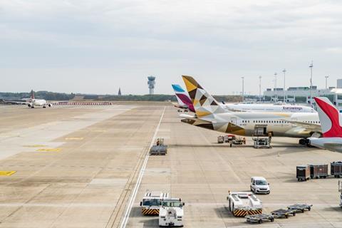 Brussels Airport apron