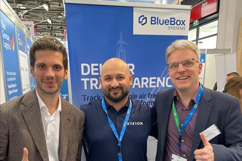 BlueBox Systems and Vizion at transport logistic 2023