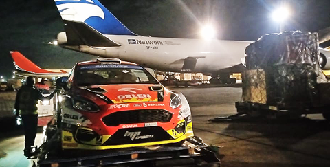 Network Airline Management Transports Rally Cars for the WRC Safari Rally Kenya 2022 - Featured Image