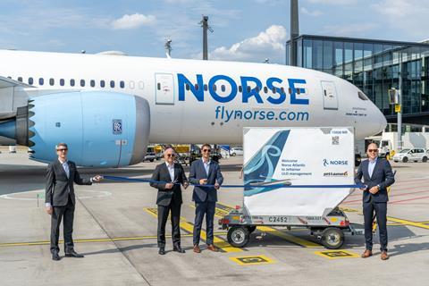 NORSE Atlantic Airways Jettianer fliegt erstmals vom BER nach New York Cit