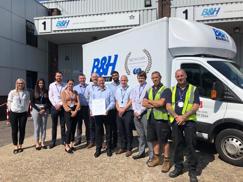 B&H Worldwide Achieves UKAS BSI