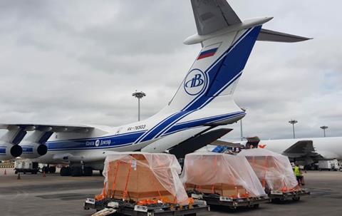 Volga-Dnepr oil and gas shipment