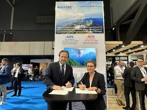 MoU signing Photo Bollore Logistics