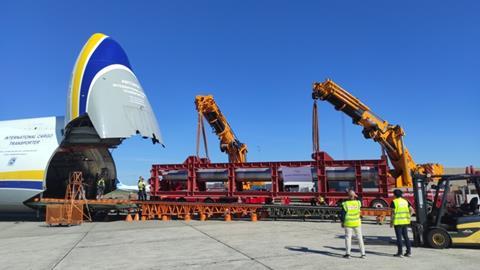AN 124 Tail shaft 2 source Antonov Airlines