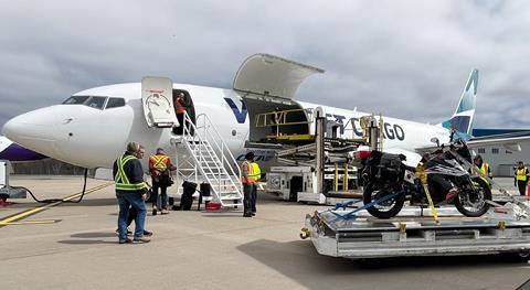 Source WestJet Cargo Capture