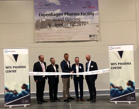The official opening of WFS new pharma centre in Copenhagen