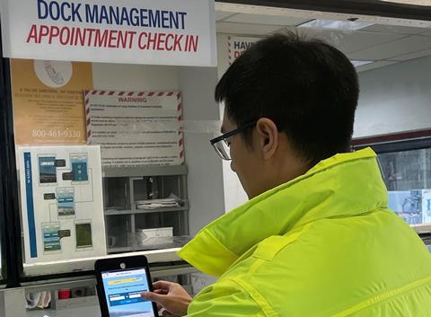 WFS' new dock management system in operation in North America