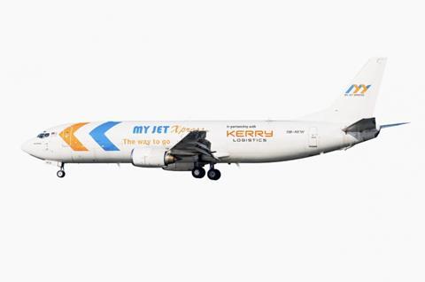 My Jet Xpress B737-400F source Kerry Logistics
