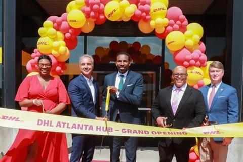 DHL ATL Hub Ribbon Cutting