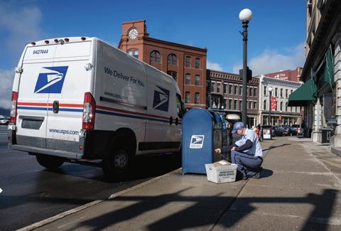 USPS van