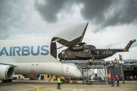 Airbus loading system