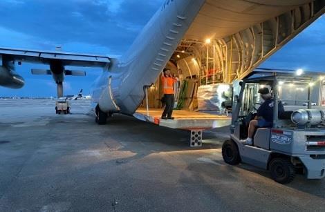 Air Partner ship spares transport