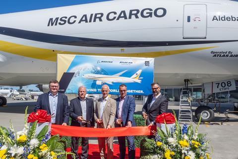 2nd aircraft delivery MSC Atlas Air Photo MSC