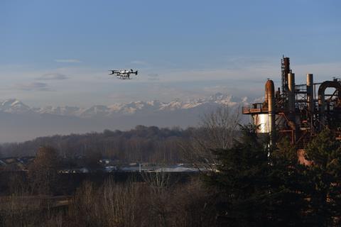 Flying Basket's eVTOL cargo drone FB3