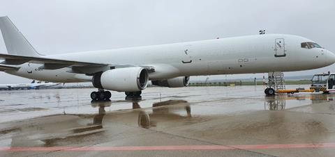 Geo Sky Boeing B757-200F.. Photo: Geo Sky