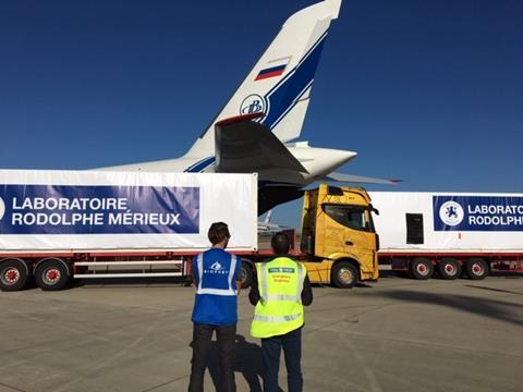 Volga-dnepr assisting Ebola victory