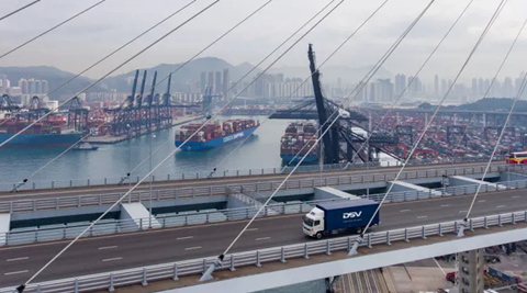 DSV China-Europe road freight service