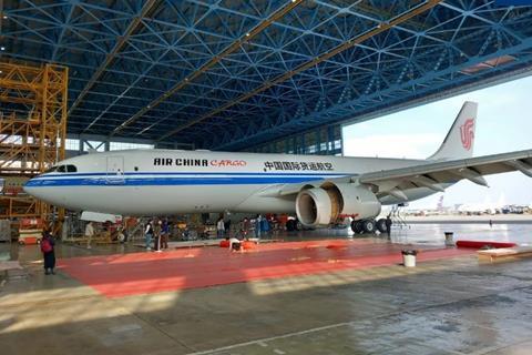 Air China Cargo A330P2F. Photo: EFW