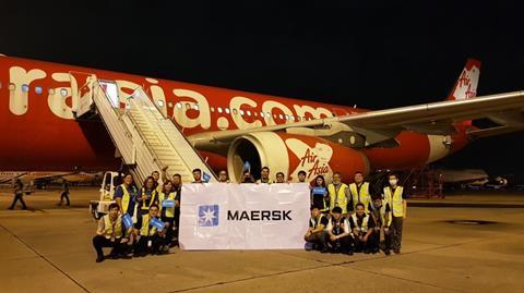 TMS charter flight for customer 1