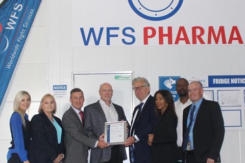 WFS pharma GDP certification South Africa