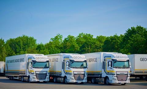 Georgi RFS trucks. Photo: Georgi