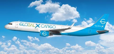 Global X cargo A321 Mock-Up - Vallair