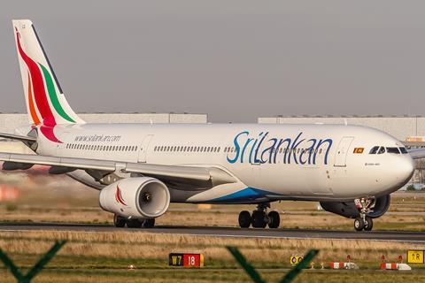 Sri Lankan Airlines Airbus A330. Photo: Sri Lankan Airlines via Network Aviation Group. 20/06/2024