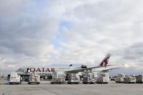 Qatar Cargo B777F Copyright: Munich Airport