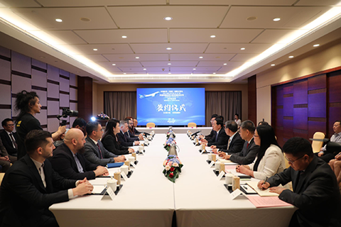 Silk Way West signs MoU with China Henan Aviation Group Photo Silk Way West Airlines