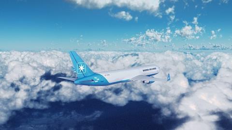 Maersk Air Cargo first flight US-Korea Photo Maersk