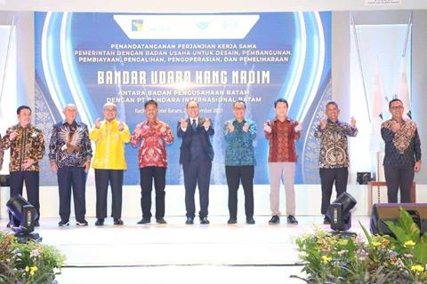 contract signing Hang Nadim International Airport