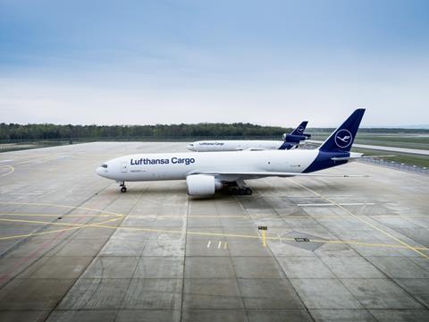 Lufthansa Cargo B777F and MD-11F